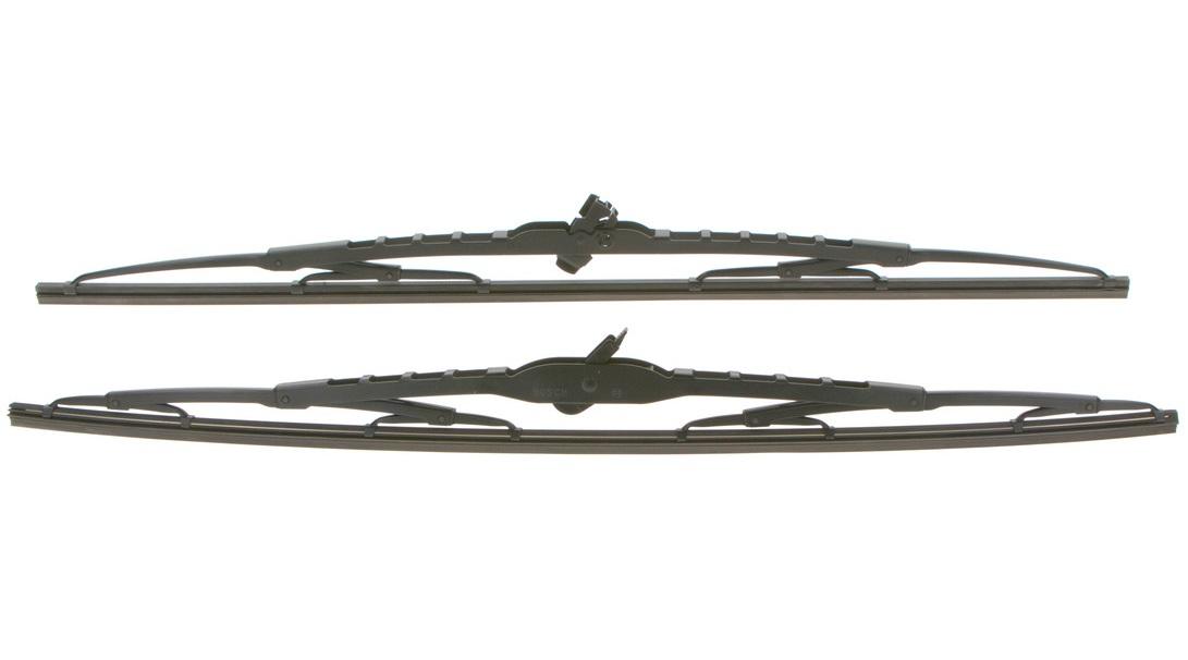 Set de ștergătoare parbriz BOSCH Twin 3 397 001 682, lungimi 550 mm și 530 mm, vândute individual